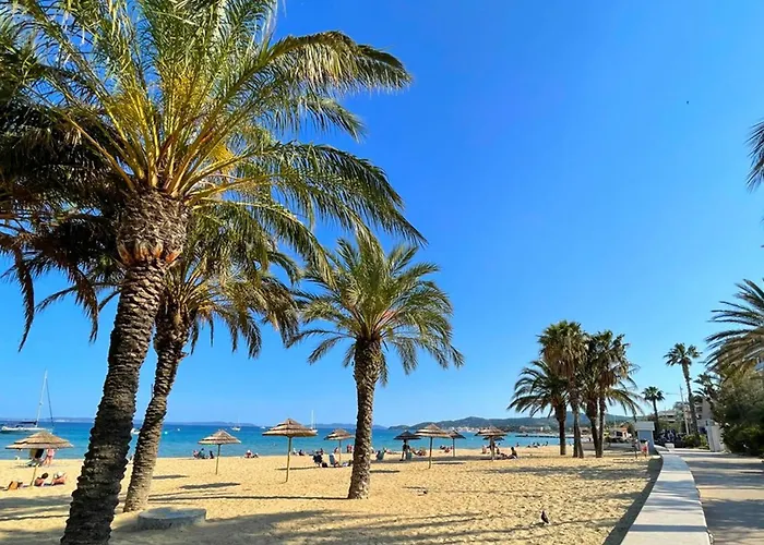 Vue Sur Pour Ce T2 Avec Terrasse, Parking, Le Lavandou, 4 Personnes - Fr-1-803-25 *