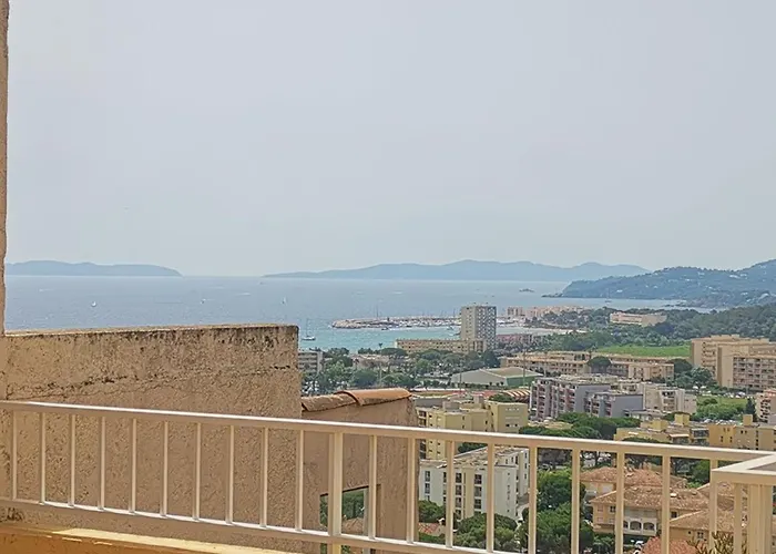 Vue Sur Pour Ce T2 Avec Terrasse, Parking, Le Lavandou, 4 Personnes - Fr-1-803-25 *